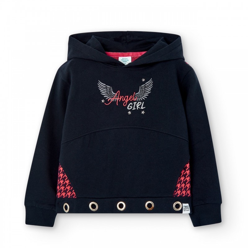 Boboli Суитшърт "Black&Red" за момиче