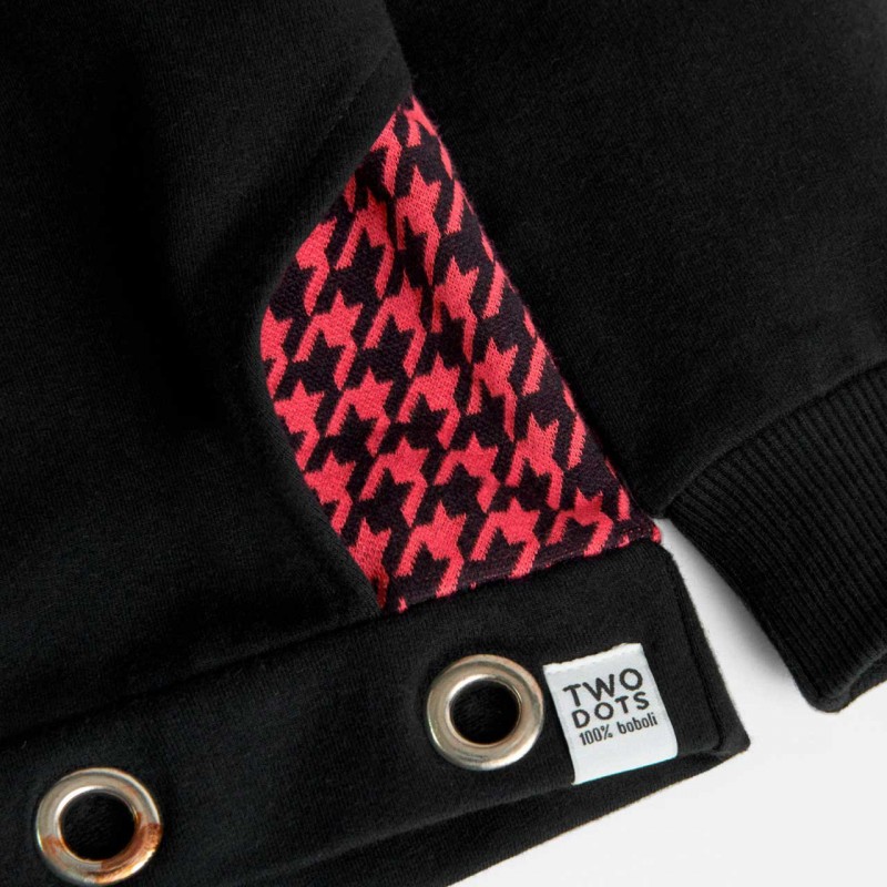 Boboli Суитшърт "Black&Red" за момиче