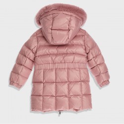 GUESS Розово яке с качулка за момиче 