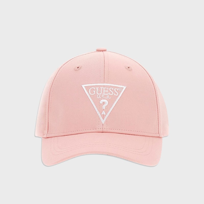 GUESS Розова шапка с козирка за момиче