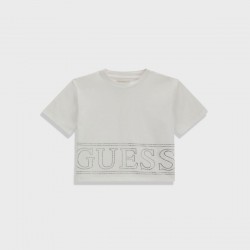 GUESS Бяла тениска "BASIC" за момиче 