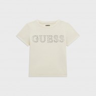GUESS Бяла тениска "CASUAL" за момиче 