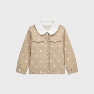 GUESS Кафяво яке за момиче 