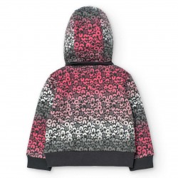 BOBOLI Горнище с качулка "PINK GIRL" за момиче 