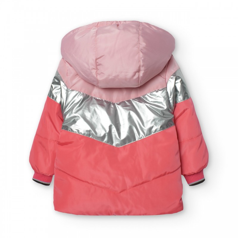 BOBOLI Двулицево яке "PINK GIRL" за момиче