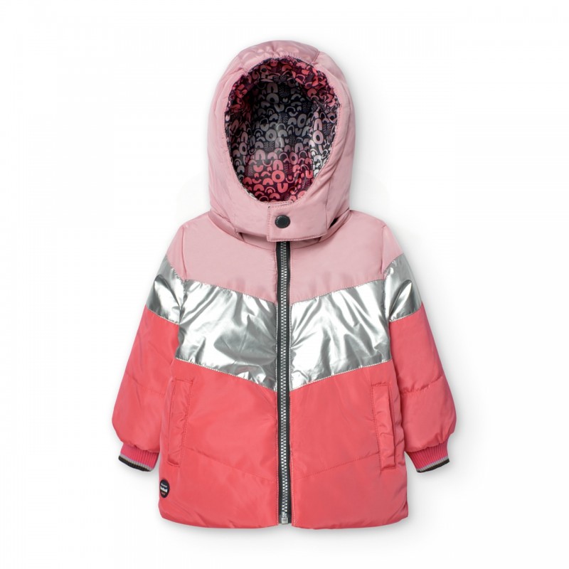 BOBOLI Двулицево яке "PINK GIRL" за момиче