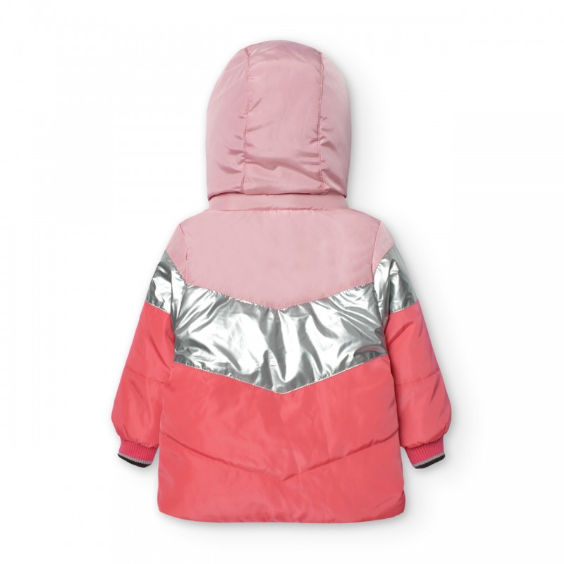 BOBOLI Двулицево яке "PINK GIRL" за момиче