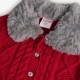 BOBOLI Червена жилетка "SCARLET AND GRAY" за момиче