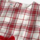 BOBOLI Карирана рокля "SCARLET AND GRAY" за момиче