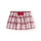 BOBOLI Карирана пола "SCARLET AND GRAY" за момиче