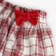 BOBOLI Карирана пола "SCARLET AND GRAY" за момиче