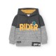BOBOLI Сив суитшърт "FREE RIDER" за момче