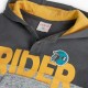 BOBOLI Сив суитшърт "FREE RIDER" за момче