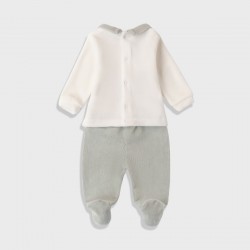 iDO Mini Комплект 2 части "GREEN BEAR" за бебе момче 