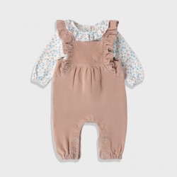 iDO Mini Комплект 2 части " COUNTRY STYLE" за бебе момиче 