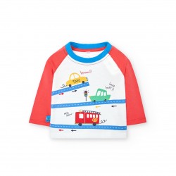 BOBOLI Блуза "BEEP, BEEP" за бебе момче 