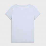GUESS Светлосиня тениска "SPRING FLOWERS" за момиче 