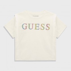 GUESS Бяла тениска "BASIC" за момиче 