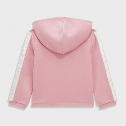 GUESS Розов худи с качулка за момиче 
