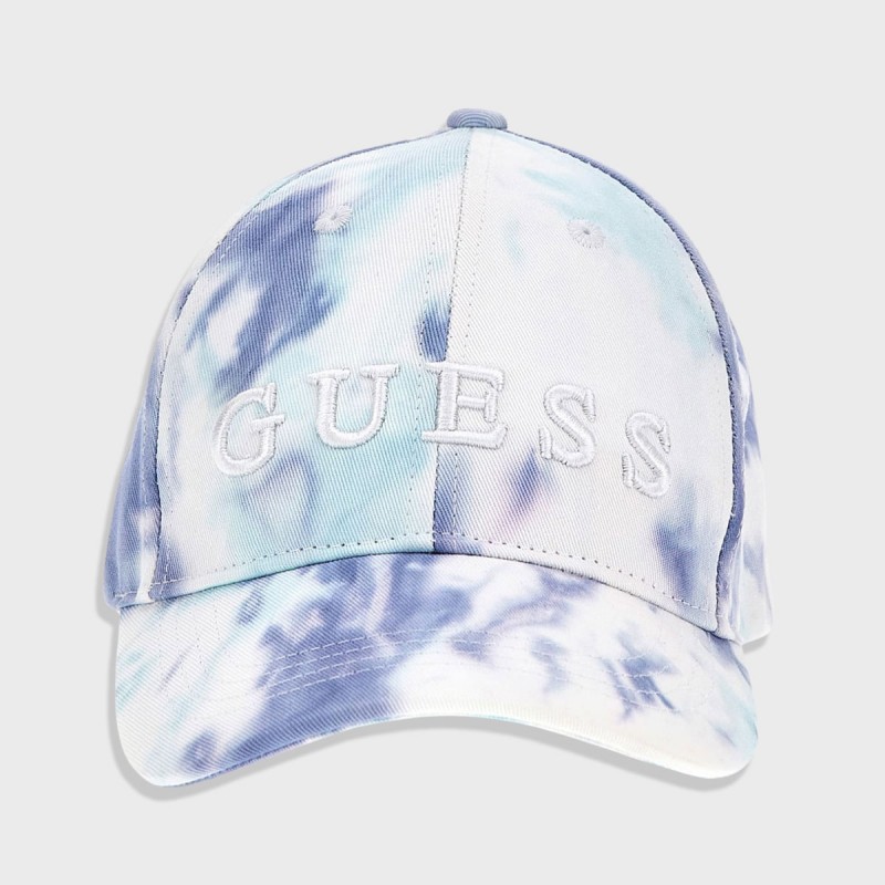 GUESS Синя шапка с козирка за момиче