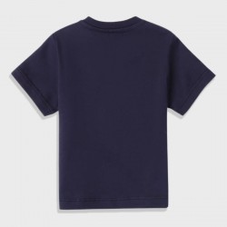 iDO Mini Тъмносиня тениска "WHITE BEAR" за бебе момче 