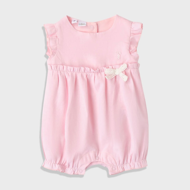 iDO Mini Розов гащеризон "SUMMER PINK" за бебе момиче
