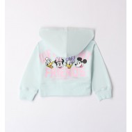 iDO Зелено горнище с качулка "DISNEY MINNIE MOUSE" за момиче 