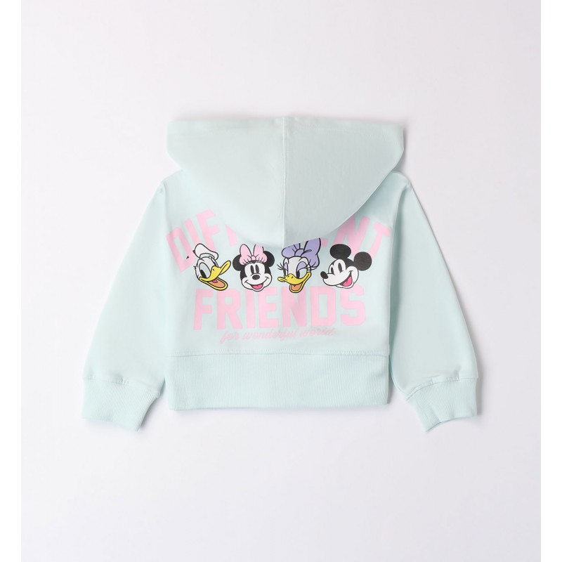 iDO Зелено горнище с качулка "DISNEY MINNIE MOUSE" за момиче