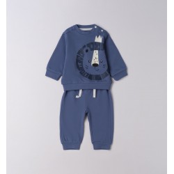 iDO Mini комплект от 2 части за бебе момче с щампа лъвче 