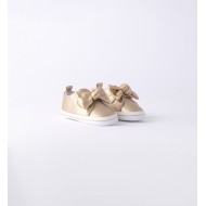 iDO Mini златисти буйки с панделки за бебе момиче