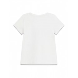 GUESS тениска за момиче с цветя и пеперуди