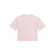 Guess Розова тениска с къс ръкав момиче