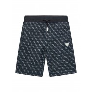 Guess Черни спортни къси панталони момче