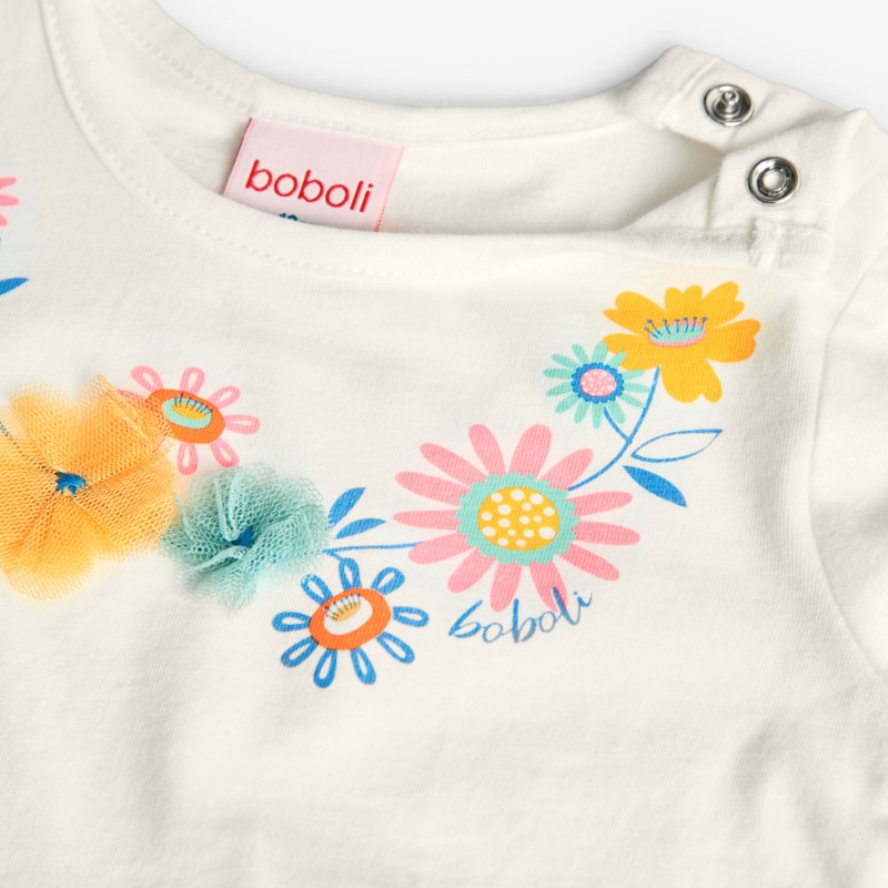Boboli Бяла блуза момиче