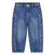 Guess Дънков панталон tencel carrot fit момиче