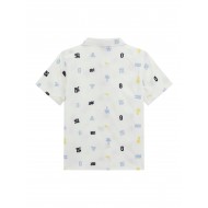 Guess Риза с къс ръкав поплин момче