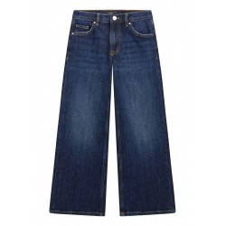 GUESS Дънки за момиче в тъмносин деним с камъни