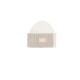 GUESS Бяла шапка за бебе момиче с рипс и цветни панели