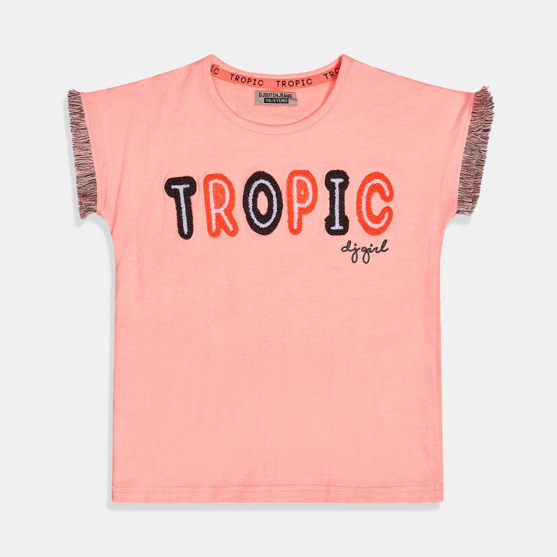 Коралова блуза за момиче "Tropic"
